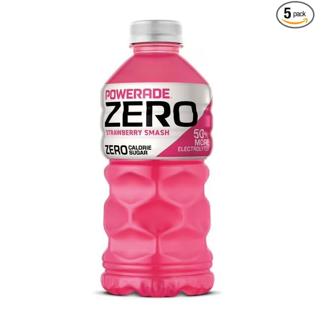 DD's Powerades Zero (28 oz 5 pk Strawberry)
