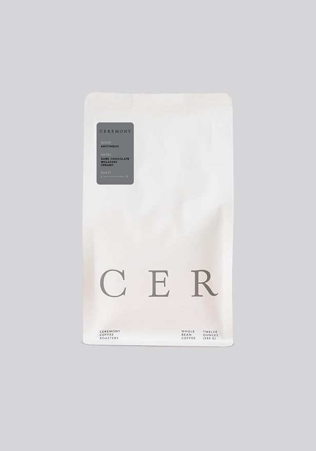 Ceremony Coffee Roasters - House Coffees Variety Pack - Specialty Ground Coffee Antithesis &amp Thesis Blends- 2x12oz Bags (Drip - Medium Grind)