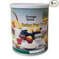 Rainy Day Foods Orange Drink 6 (Case of Six) #2.5 Cans - 150 Servings