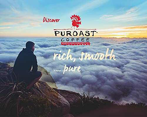 Puroast Low Acid Coffee Pods – Medium Roast - House Blend Lost Art &amp Vanilla – Single Serve Pods – Keurig Compatible – High Antioxidants – GERD Friendly – 3 Pack 12 Ct
