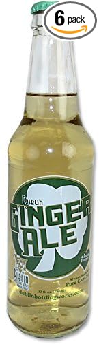 Dublin Sodas 12 Oz Bottles (Pack of 6) (Dublin Ginger Ale)