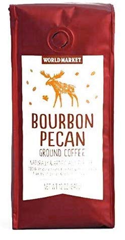 World Marke Bourbon Pecan Ground Coffee Beans - Seasonal Limited Edition Coffee Pure Arabica Great Aroma Rich Flavored Coffee | Gourmet Blend of Central &amp South American | 12 Ounce | Your Choice