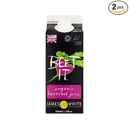 James White Beet It Organic Beetroot Juice 750ml - (Pack of 2)