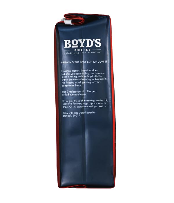 Boyd's Original Roast Ground Coffee Medium Roast 100% Arabica Coffee 12 Ounce (Pack of 6)