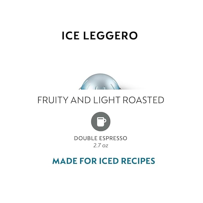 Double Espresso Coffee Pods (10 Count Ice Leggero)