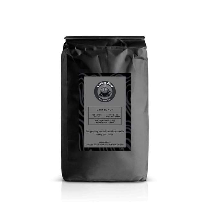 Curious Mind Coffee Ground Gourmet Coffee (12 oz Endorphin Blend)