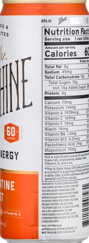 Sunshine Beverages LLC Good Energy Drink Clementine Twist 12 Fl oz (Pack of 12)