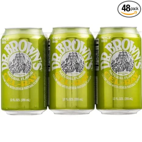 Dr. Browns Cel-Ray Pack of 48 12oz Cans