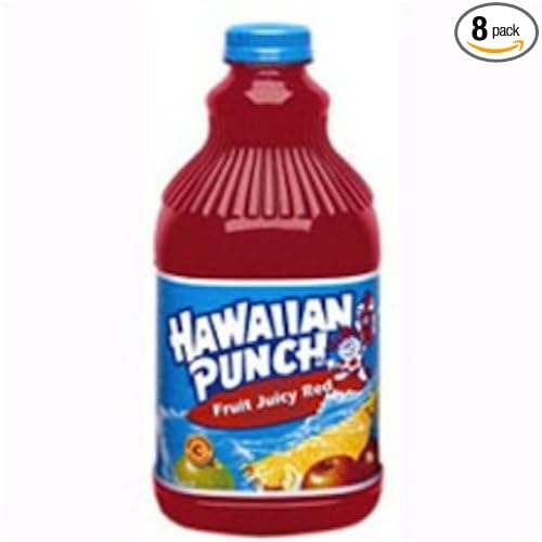Hawaiian Punch Hawaiian Punch Red 64-Ounce (Pack of 8)