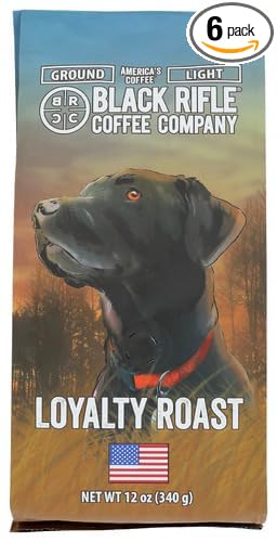 Black Rifle Coffee Ground Light Loyalty 12 oz (Pack of 6)