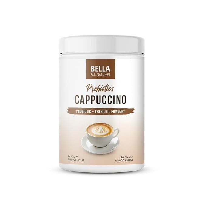 Bella all Natural Probiotics Cappuccino Coffee - 500g