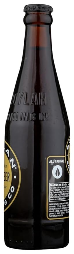 Boylan Soda Root Beer Single 12.0 OZ (Pack of 12)