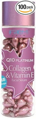 Q10 Platinum Collagen &amp Vitamin E - 100 Gelcaps