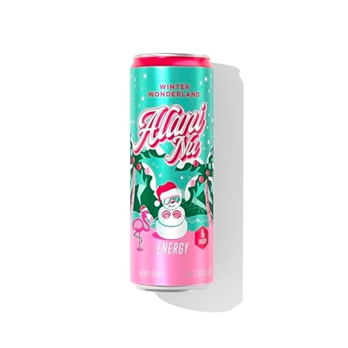 Alani WINTER WONDERLAND (3 Pack) | Sugar free low calorie energy drinks 12 Fl Oz Cans (355mL)