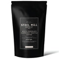 Steel Mill Coffee Co. White Chocolate Raspberry Truffle Flavored Coffee - 2 LB Ground Medium Roast 100% Arabica Vegan Gluten-Free Sugar-Free