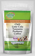 Chili Lime Cola Tanzania Peaberry Coffee (Gourmet Naturally Flavored Whole Coffee Beans) (8 oz ZIN: 568993)