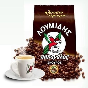 Loumidis Greek Ground Coffee DARK 490g (17.2oz)