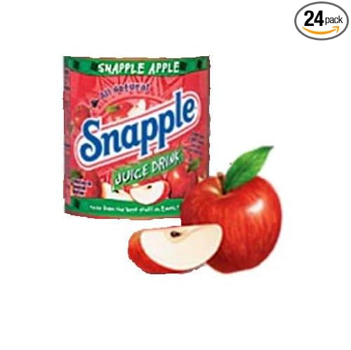Snapple Juice Drink Snapple Apple 20-Ounce Bottles (Pack of 24)