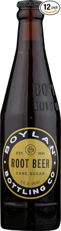 Boylan Soda Root Beer Single 12.0 OZ (Pack of 12)