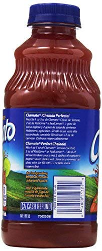 Clamato Juice Clamato Plastic 12-Ounce Packages (Pack of 12)