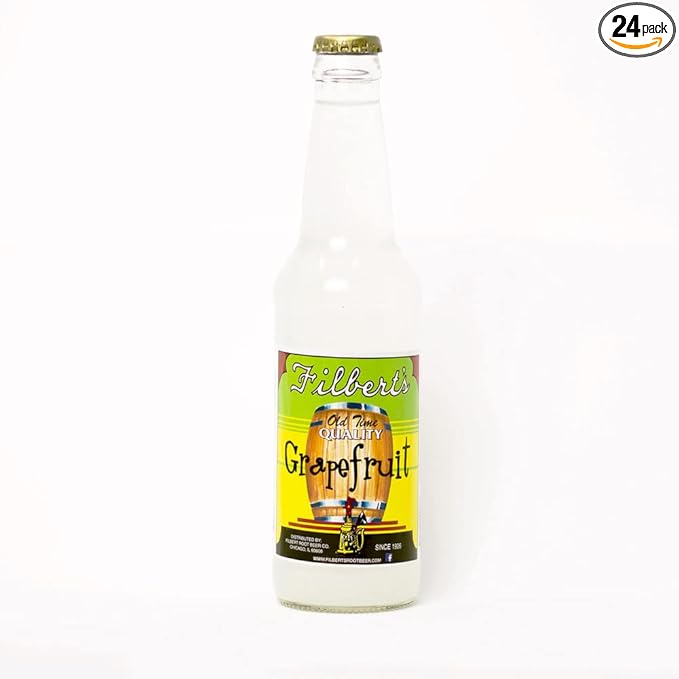 Filbert's Grapefruit- 12 oz (12 Glass Bottles) 24 Pack