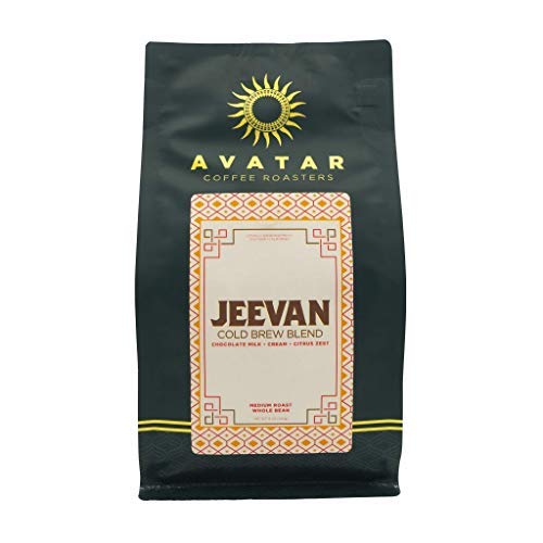 Avatar Coffee Roasters - Jeevan Cold Brew Blend - 12 Ounce - Ground