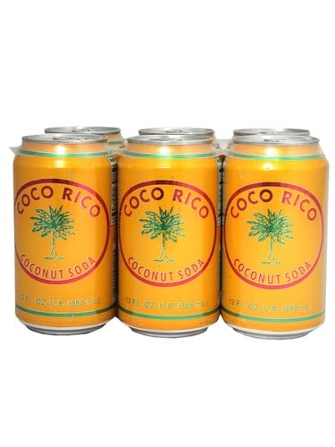 Coco Rico Coconut Soda (12 Pack Total of 144fl.oz)