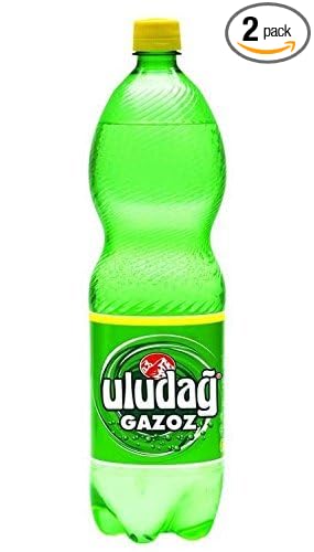 (pack of 2) Fruit Flavored Soda Gazoz 1.5L by Uludag