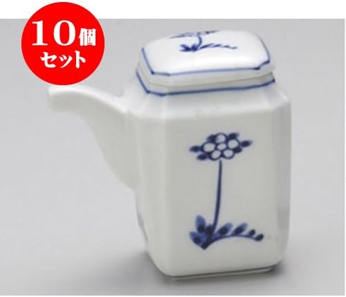Set of 10 Seasonings Flower Juice 2.7 x 2.4 x 3.5 inches (9.5 x 6 x 9 cm) 7.8 fl oz (200 cc) For Restaurants Inns Restaurants Commercial Use