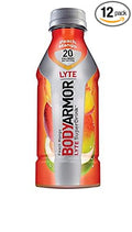 Bodyarmor LYTE Superdrinks 12- 16 Ounce Bottles (Peach Mango)