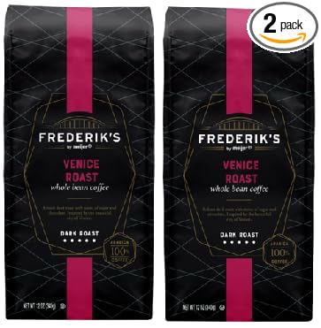 Venice Roast Whole Bean Dark Roast Coffee (2 Bags 12 oz. each)