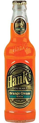 [Pack of 12][4 Flavor] Hank's Gourmet Sodas Variety Pack (Root Beer Orange Cream Vanilla Cream Wishniak Black Cherry) - 12 Fl Oz