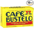 Café Bustelo Coffee Espresso 10 Ounce Bricks (Pack of 10)