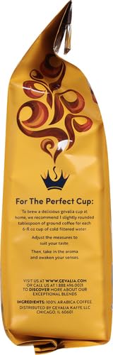 Gevalia Traditional Roast Mild Light Roast Ground Coffee 12 oz Bag (Pack of 6)