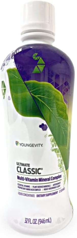 Youngevity Ultimate Classic - Multi-Vitamin &amp Mineral Complex | Natural Source Of Essential Daily Nutrients | Highly Absorbable Liquid | (2)