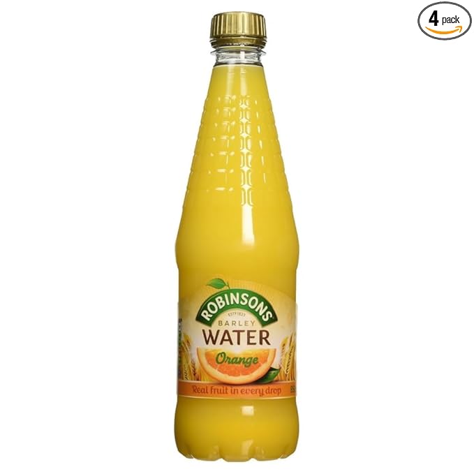 Robinson's Orange Barley Water 28.7-Ounce (Pack of 4) by Robinsons
