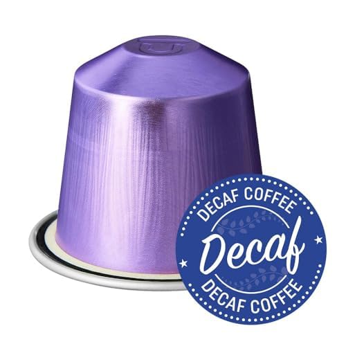 Real Coffee Great Taste. Every Day Discover Decaf Pack | Compatible with Nespresso Original Line | 3 City Blends: Arezzo Firenze Torino | 100 Aluminum Capsules | Product of Italy