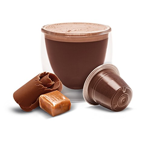 Hot Chocolate Nespresso Original Line Compatible Capsules Hot Cocoa Pods - Variety Pack - 4 Flavors / 4 Boxes - 40 Pod Package