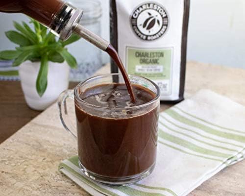 Charleston Coffee Roasters | Specialty Organic Ground Coffee | Hand Picked Premium Slow Roast (Charleston Organic Medium Roast) 28oz