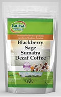 Blackberry Sage Sumatra Decaf Coffee (Gourmet Naturally Flavored Whole Coffee Beans) (16 oz ZIN: 559677)
