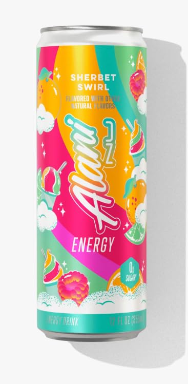 Alani Sherbert Swirl (6 Pack) 12 fl oz