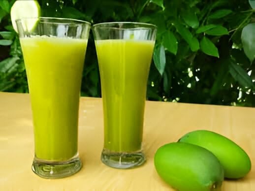 Yeshvi NATURAL Nimbu Pani Powder &amp Aam panna Powder Combo Pack Instant Mix Drink Powder Just Add Water &amp Drink Easy to Make Beverage Summer Drink Each 100gm Pack of 2