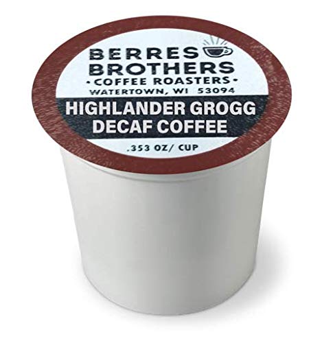 Berres Brothers Highlander Grogg Decaf Coffee 72 Loose Count Pods Compatible with Keurig K Cups Medium Roast