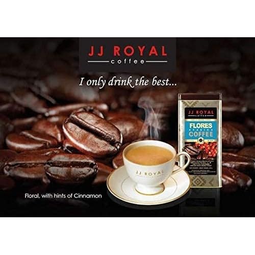 JJ Royal Coffee Flores Arabica 200g Ground Coffee (Pack of 1)