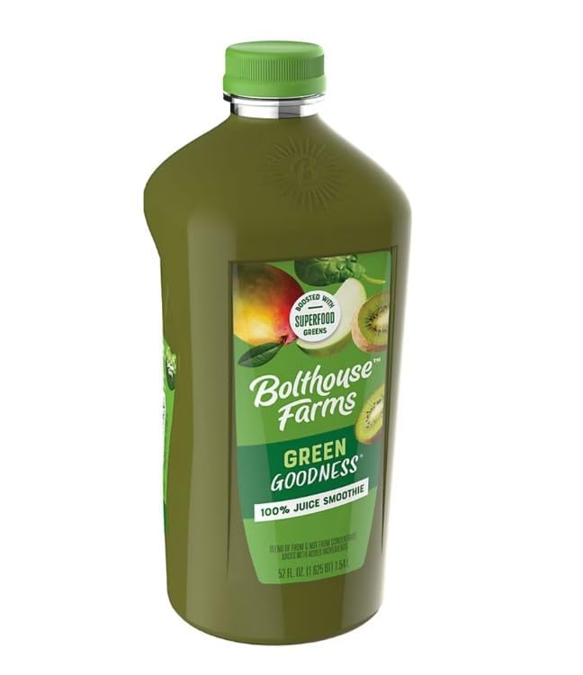 Bolt house Farm Organics 100% organic juice | 52 oz - Elite (Pack of 3 Green Goodness)