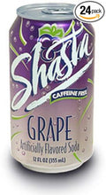 Shasta Grape Soda 12-Ounce Cans (Pack of 24)