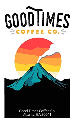 Good Times Coffee Company Black Rhino Espresso Roast Coffee Single Serve Pods Dark Roast Fine Grind 36 Count