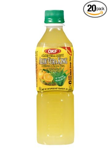Aloe Vera King Juice Orange 1.05 Pound (Pack of 20)