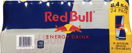 Red Bull Energy Drink | 8.4 Fl Oz | 24 Cans | Pack of 2