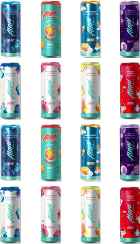 Alan 10 different flavors 12 oz pack of 16.